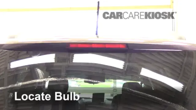 2010 Saturn Outlook XE 3.6L V6 Lights Center Brake Light (replace bulb)
